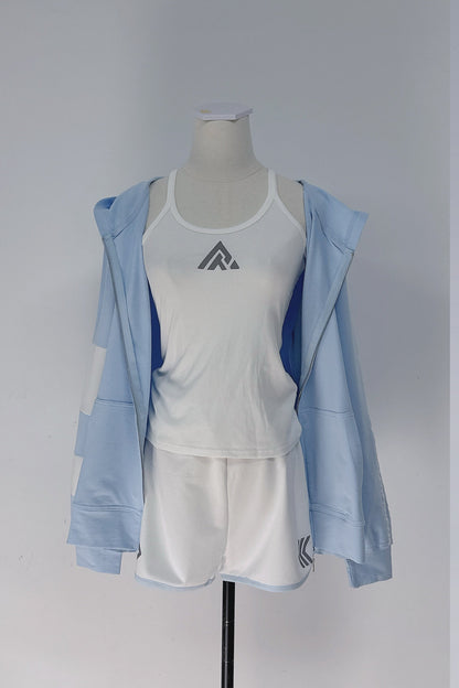 Reflective Mechanical Cami & Blouse Set