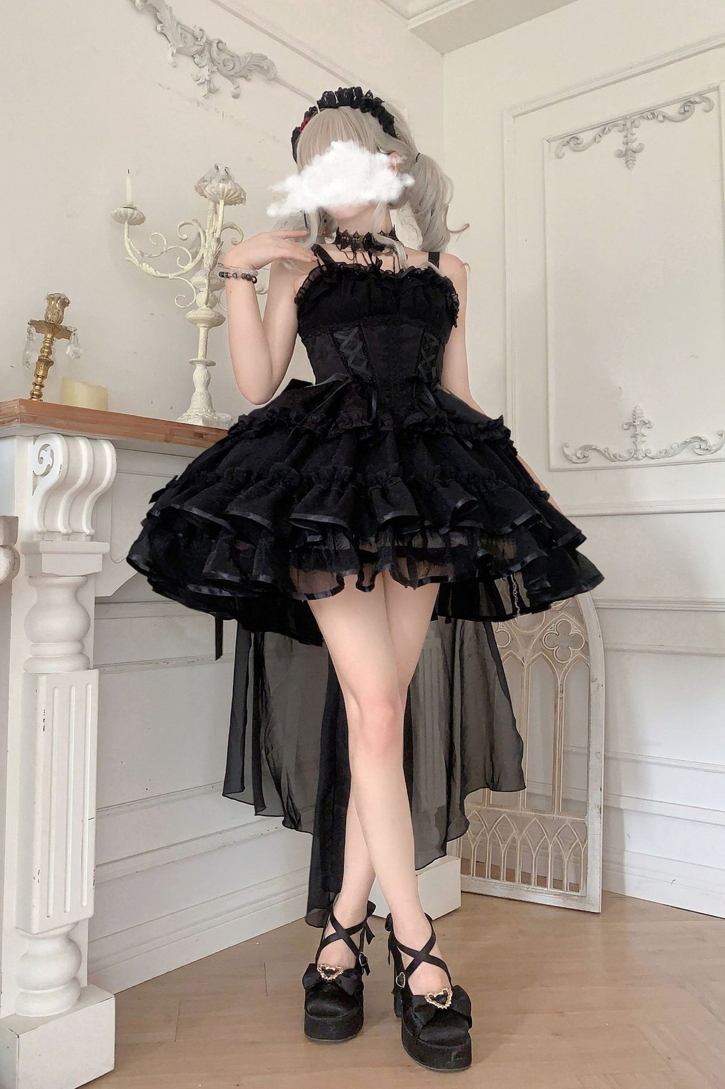 Gothic-Ballett-Lolita-Kleid