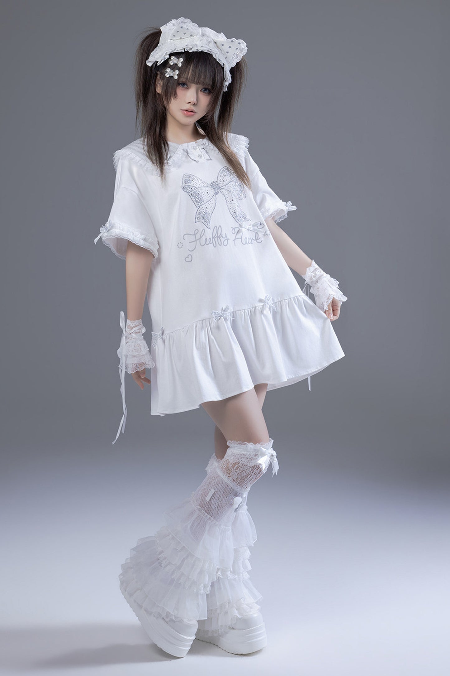 Dolly-Rüschenkleid eines schlafenden Engels