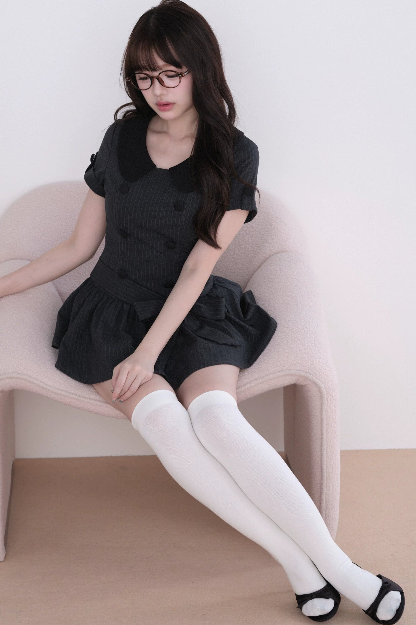 モノトーンお嬢様セットアップ