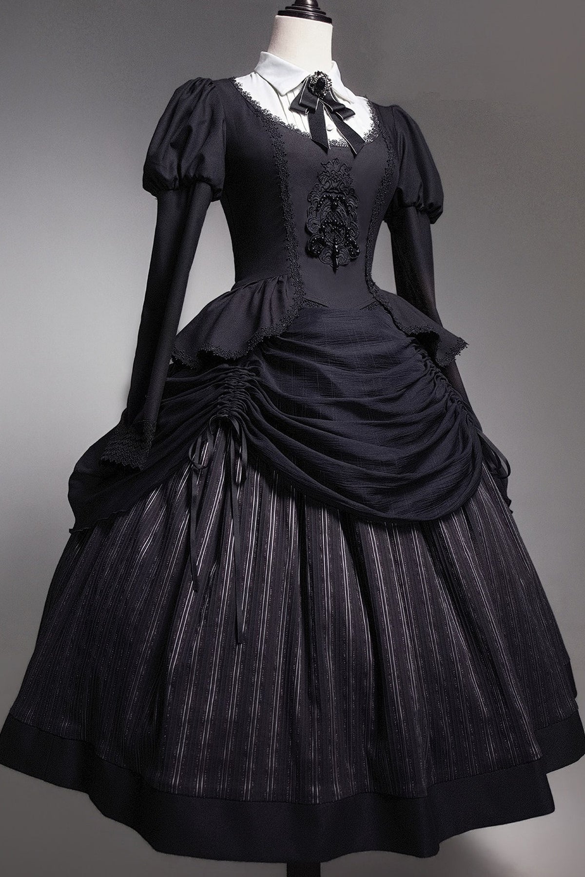 Gothic Striped Lolita Set