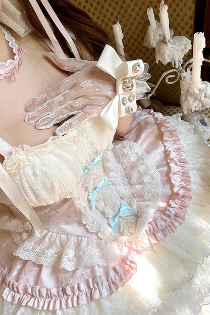 Dreamy Peach Ballet Dress