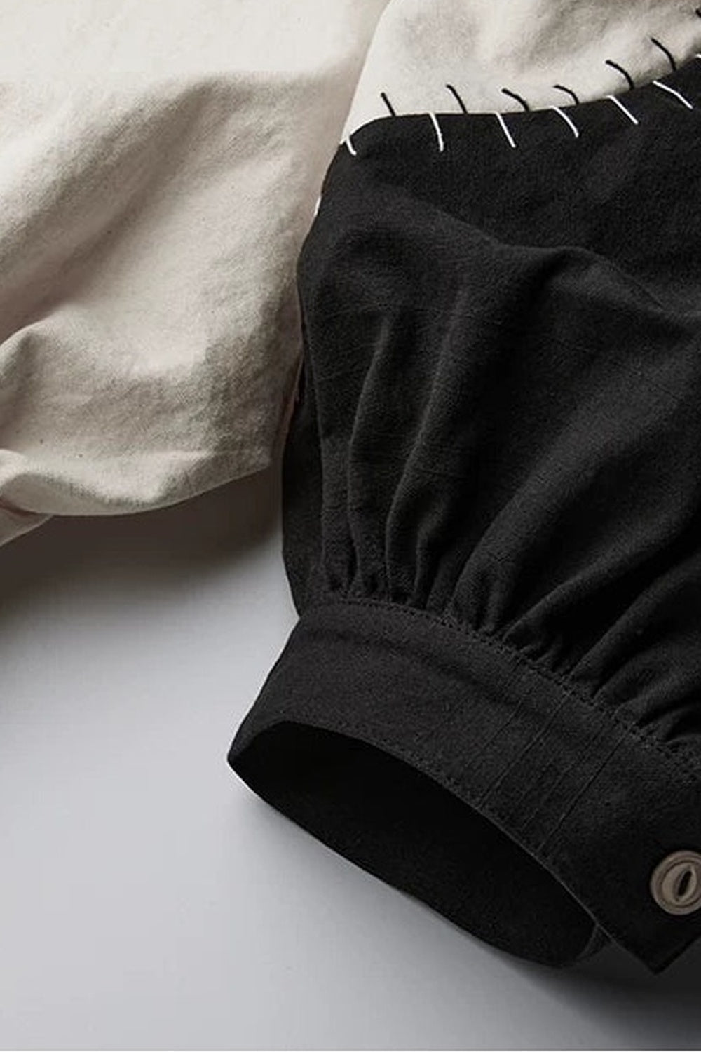 Black White Tai Chi Lantern Pants