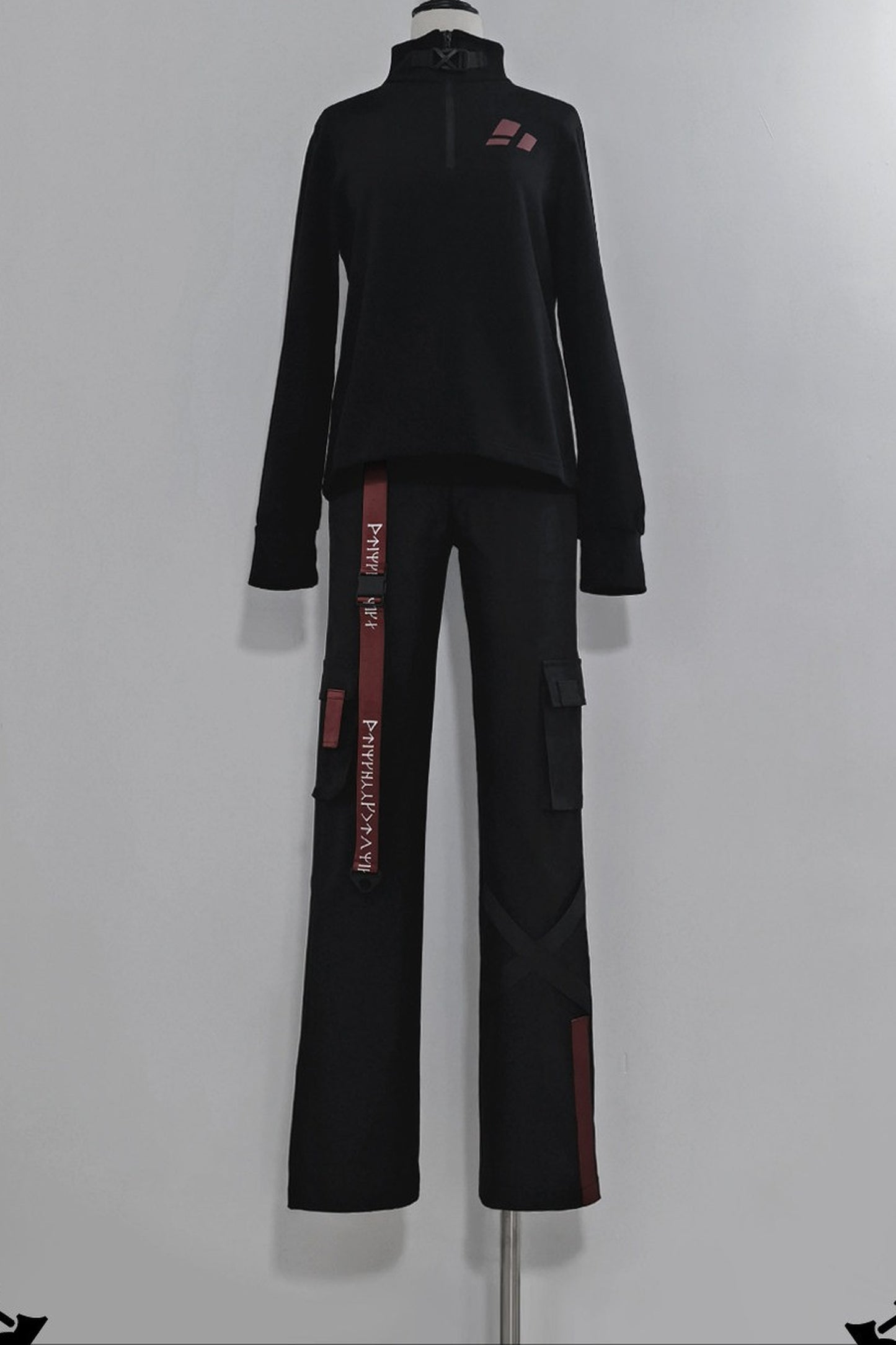 Wasteland Techwear Slim-Fit Pants+Leg warmers