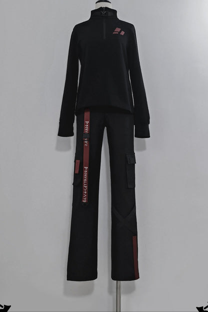 Wasteland Techwear Slim-Fit Pants+Leg warmers