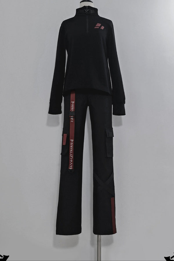 Wasteland Techwear Slim-Fit Pants+Leg warmers