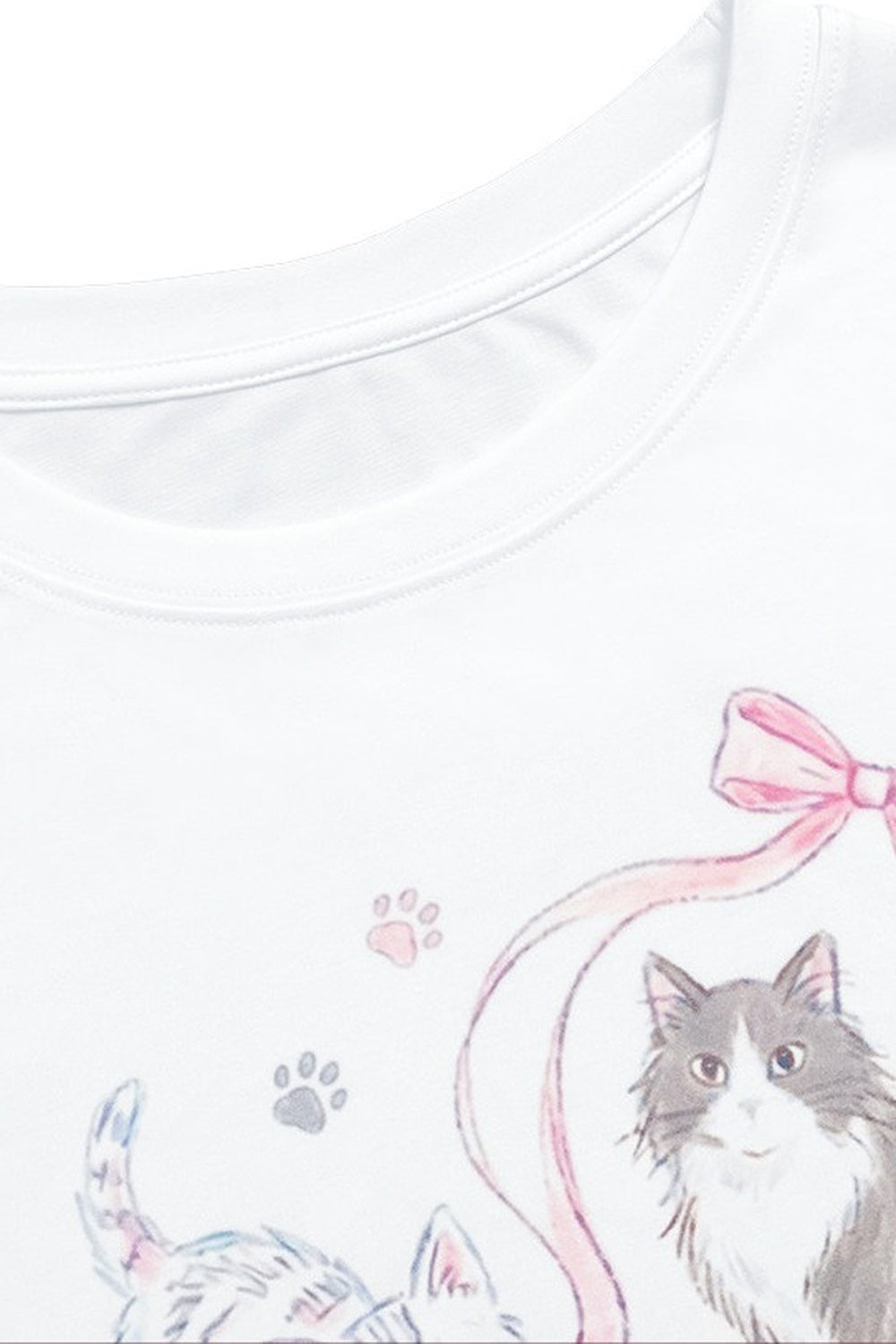 Süßes Katzen-Oversize-T-Shirt
