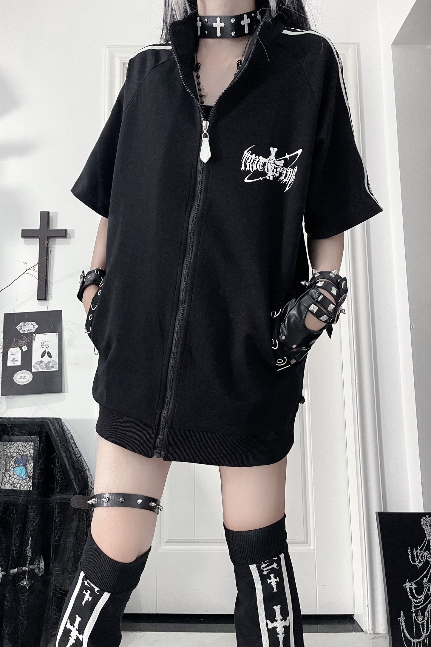 病みかわサブカルジャージセットアップ