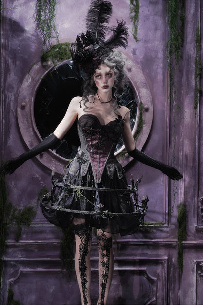 Gothic Soul-Catching Lantern Skirt