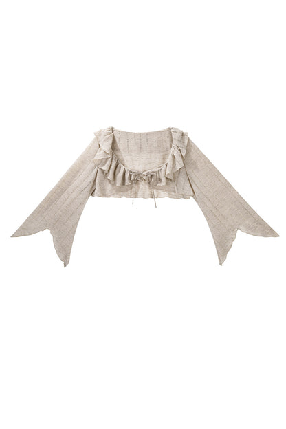 Dune Traveler Asymmetric Retro Dress Set