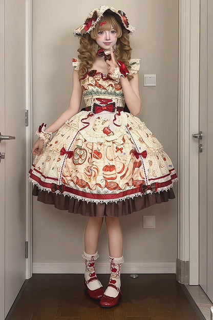 Apple Tart Lolita Dress Set