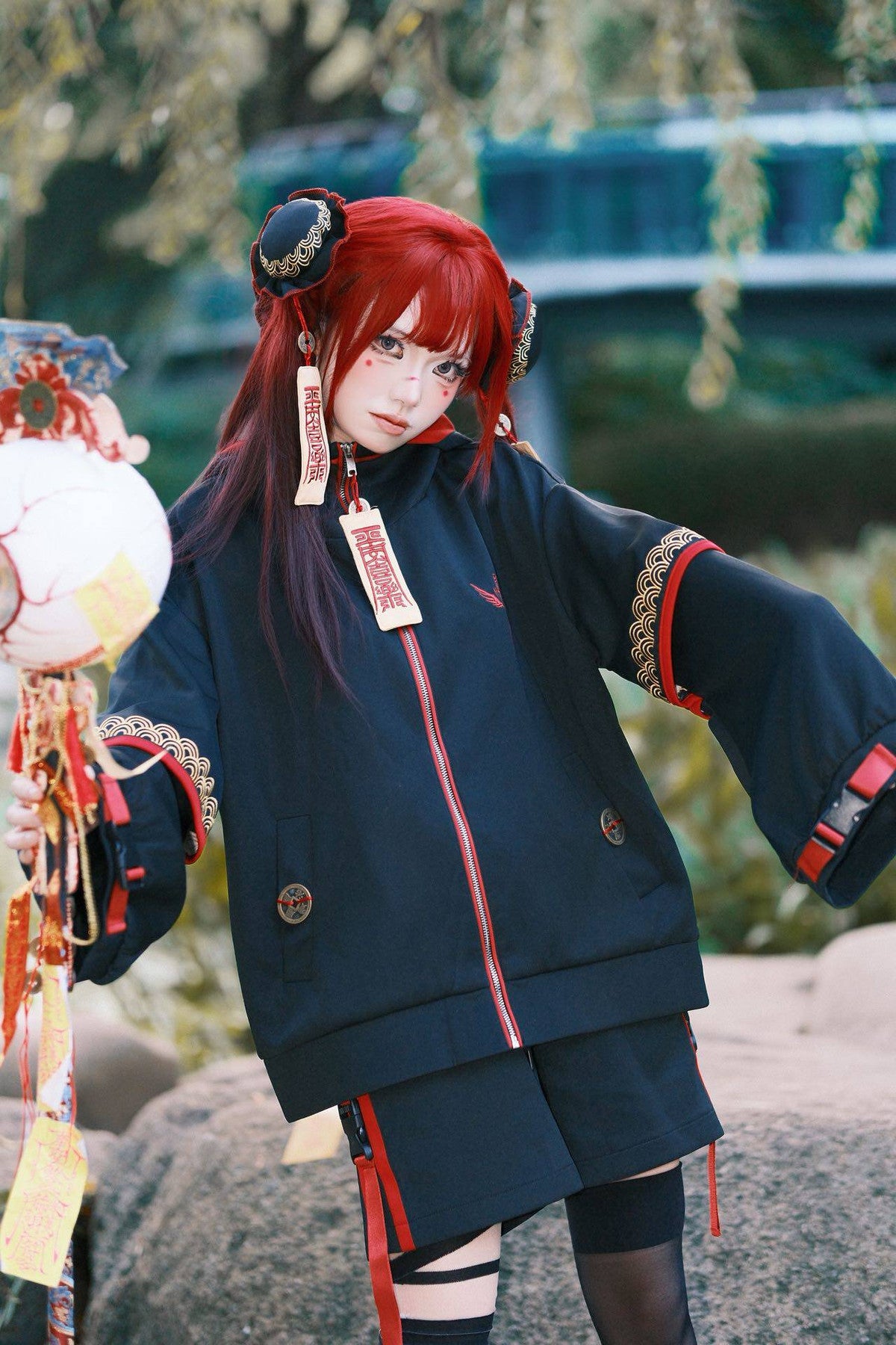 Little Zombie Anime Cosplay Set