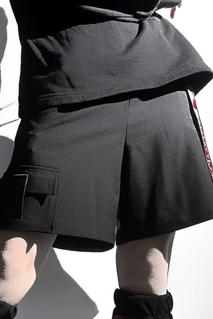 Wasteland Techwear Slim-Fit Pants+Leg warmers
