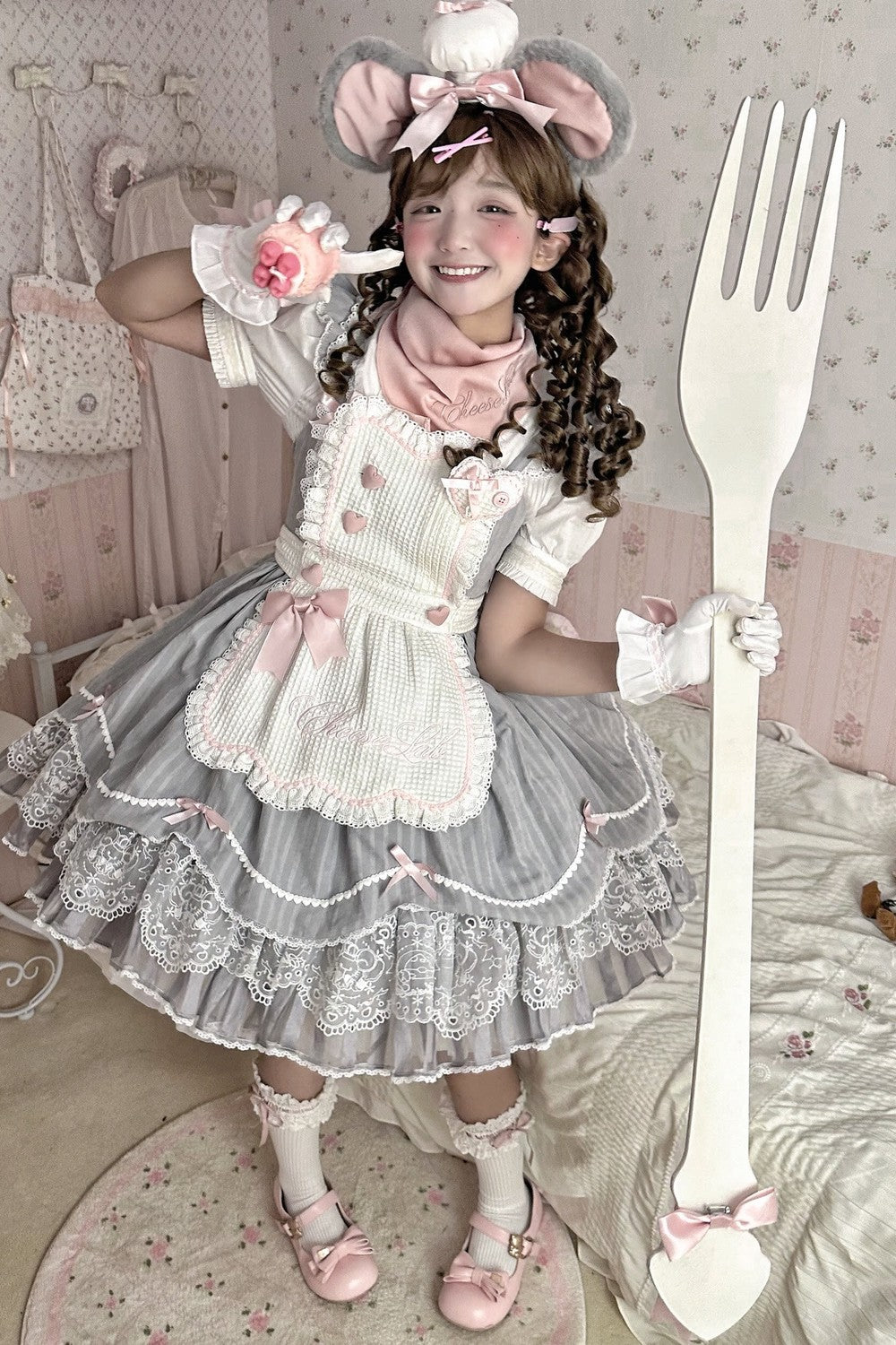 Mouse Chef Maid Costume
