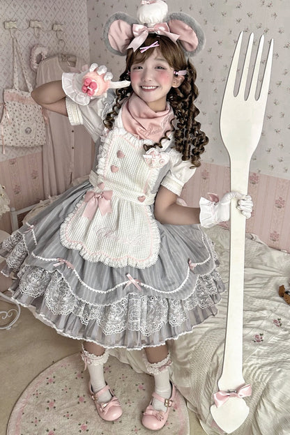 Mouse Chef Maid Costume