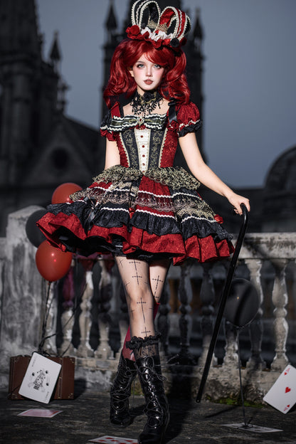Robe Lolita boîte magique de rêve Reine des cœurs