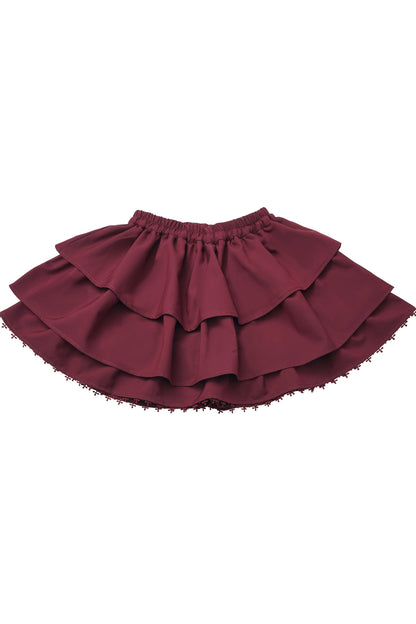 Tiered Puffy Cake Skirt