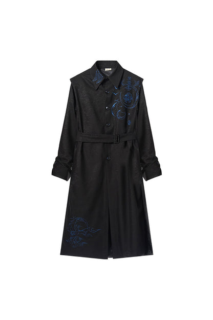 Unisex New Chinese Style Windbreaker