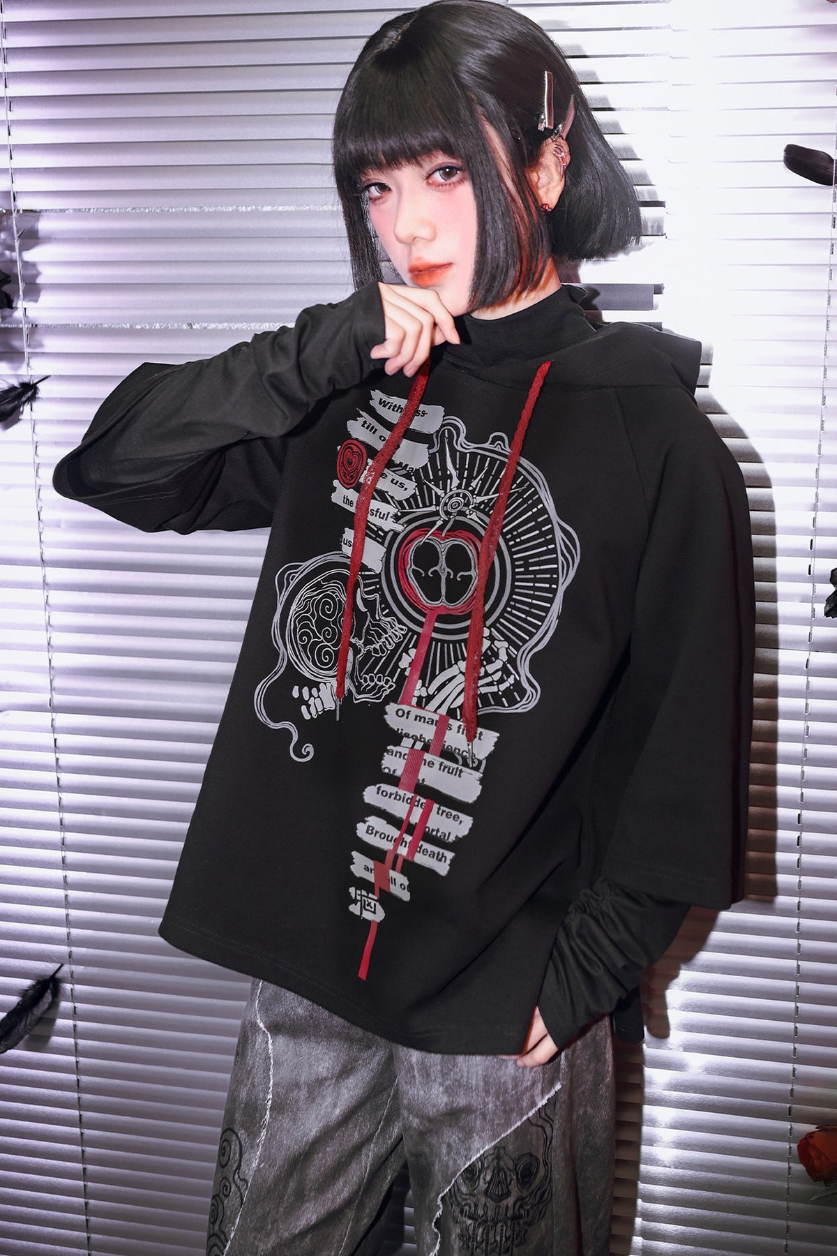 Graphic Hooded Sweatshirt