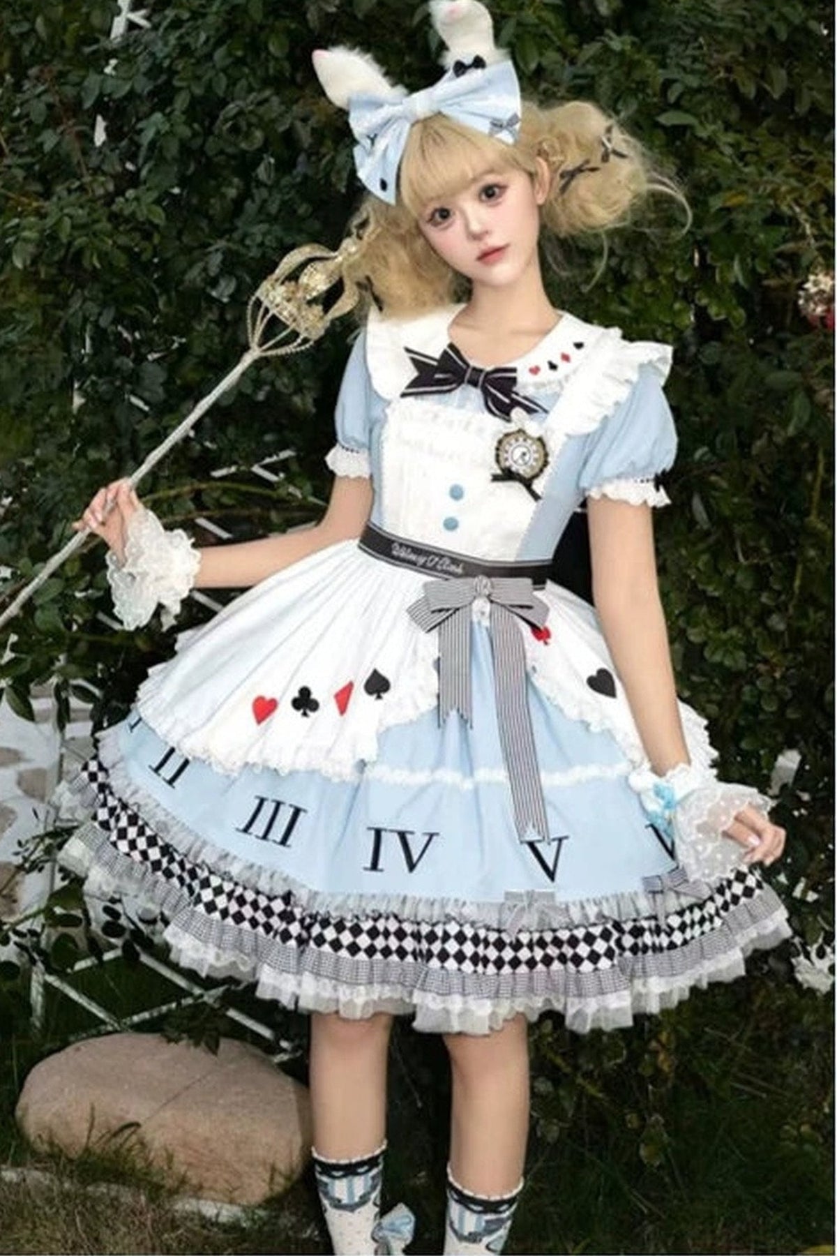 Candy Rabbit Alice Timepiece Lolita Dress