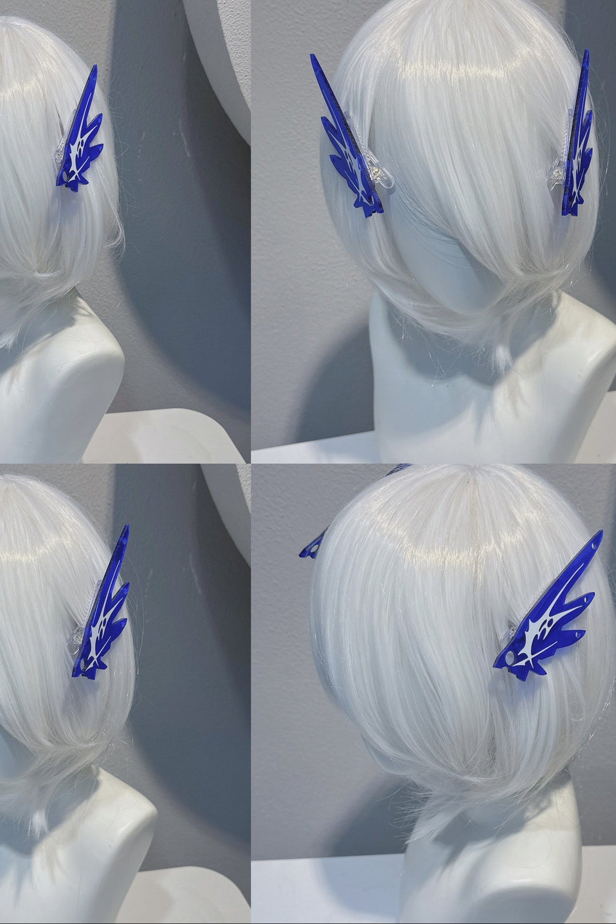 Fermagli per capelli trasparenti