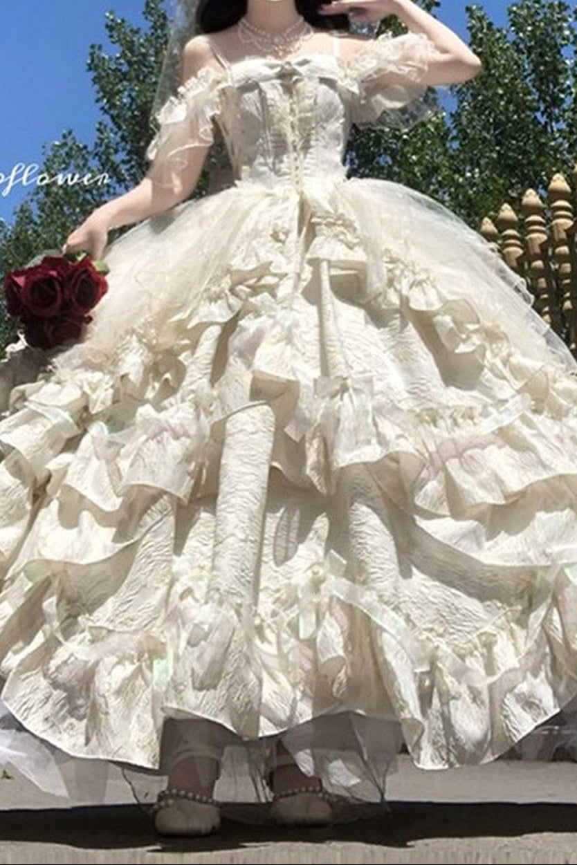 Champagne Royal Princess Lolita Dress
