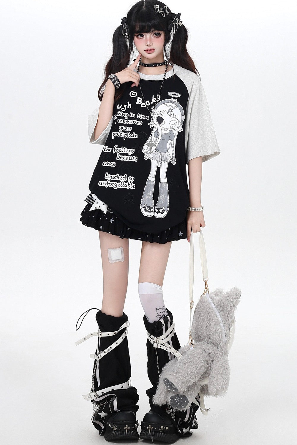 Subculture Dark Kawaii Loose T-Shirt
