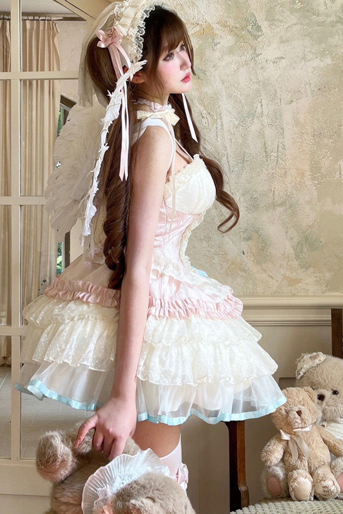 Dreamy Peach Ballet Dress