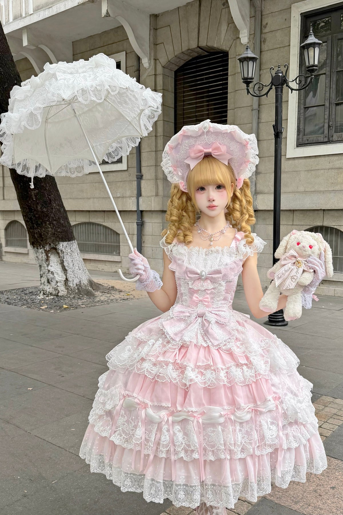 Angel Lace Wedding JSK Dress