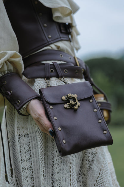 Steampunk Multi-Layer Waist Bag