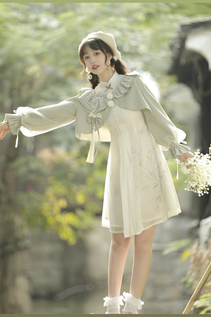 Lolita Han-Element pastorales Kleid-Set