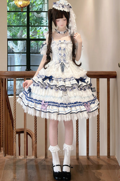 Blue Glaze Lolita Dress+Accessories