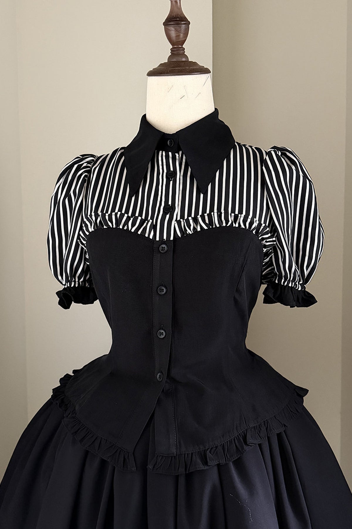 Gothic Style Short Sleeve Shirt