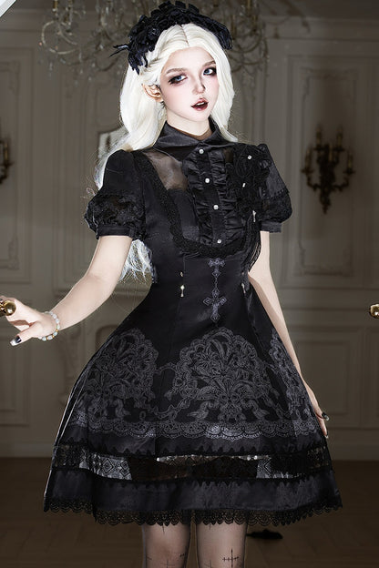 Lace Lily Gothic Lolita Dress
