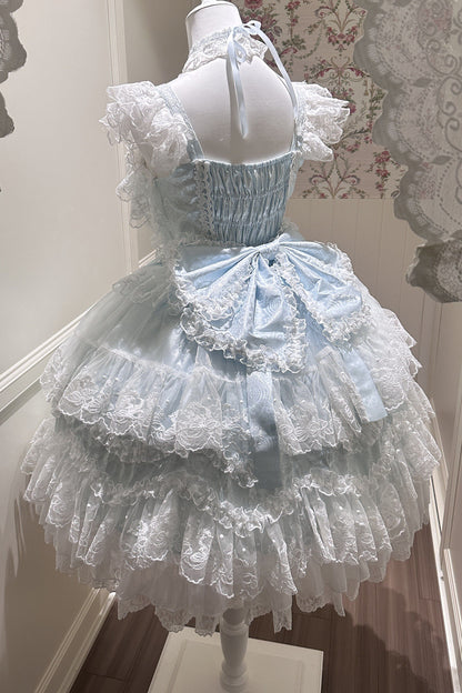 Light Floral Wedding Jsk Dress