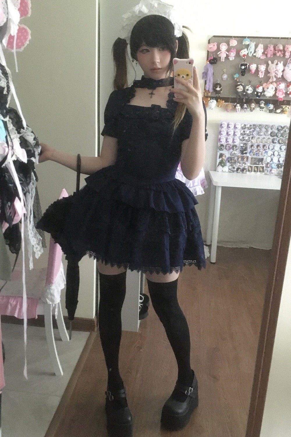 Dark Gothic Maid Lolita Set