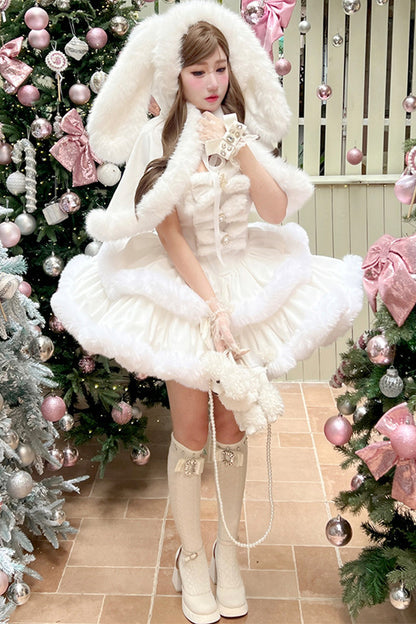 Snow Bunny Princess Dress