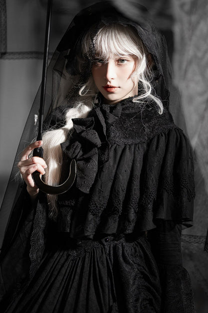 Gothic Embroidered Lolita Dress Set