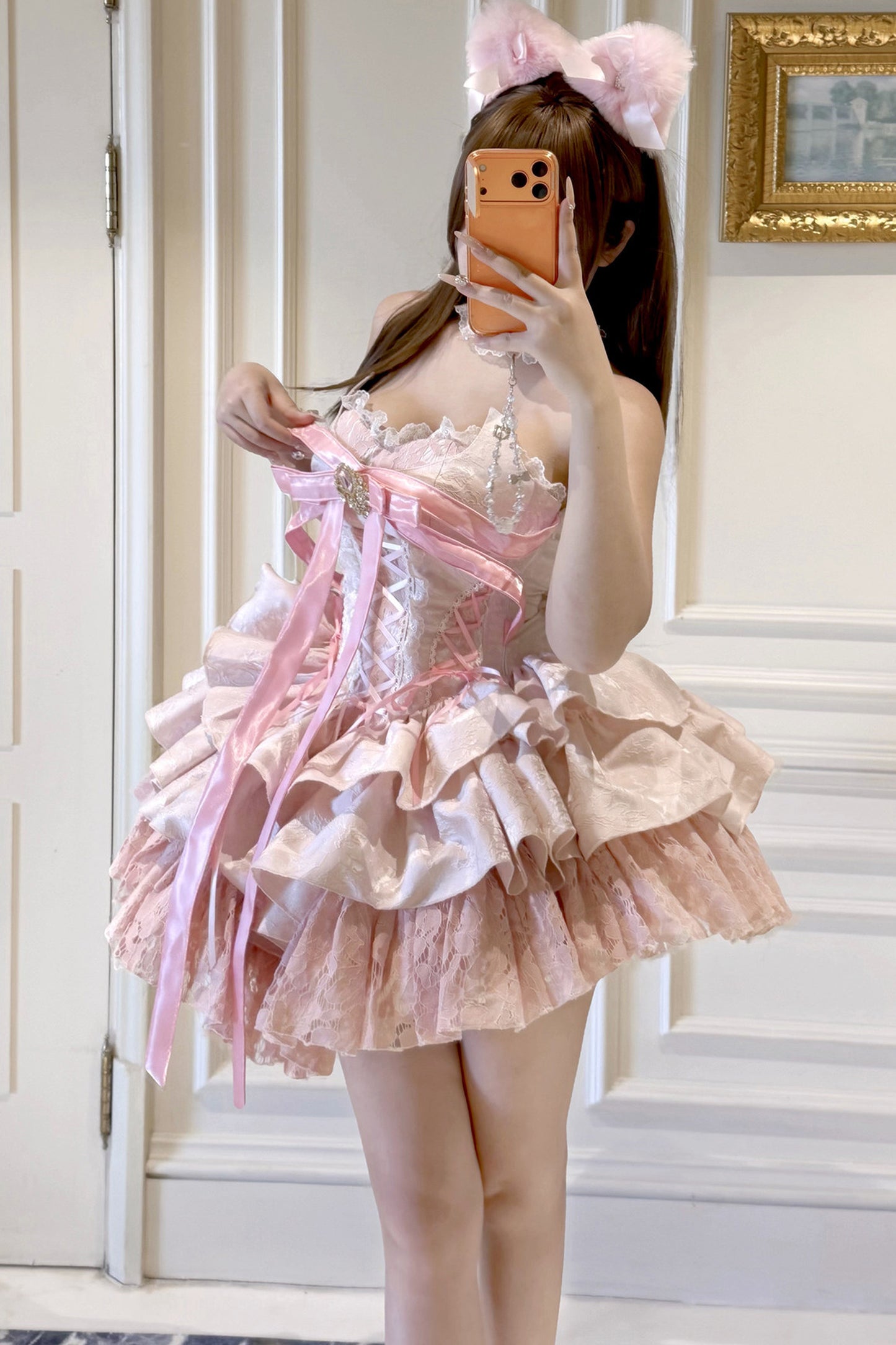 小悪魔リボンプリンセスバレエドレス