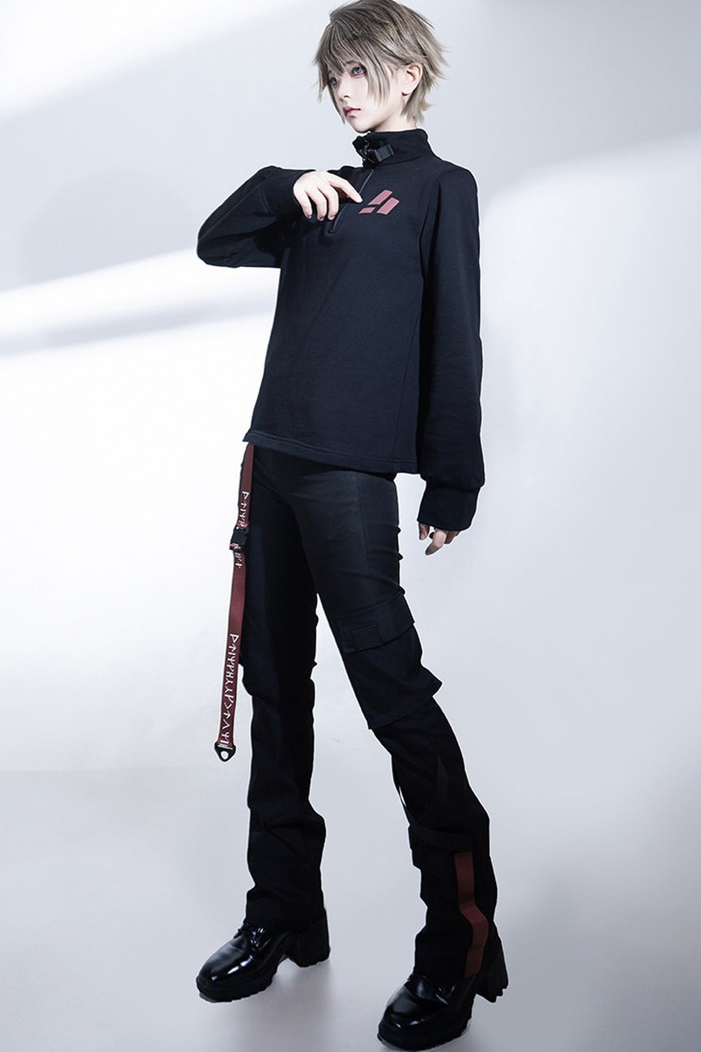 Wasteland Techwear Slim-Fit Pants+Leg warmers