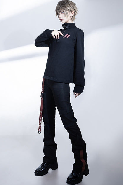 Wasteland Techwear Slim-Fit Pants+Leg warmers