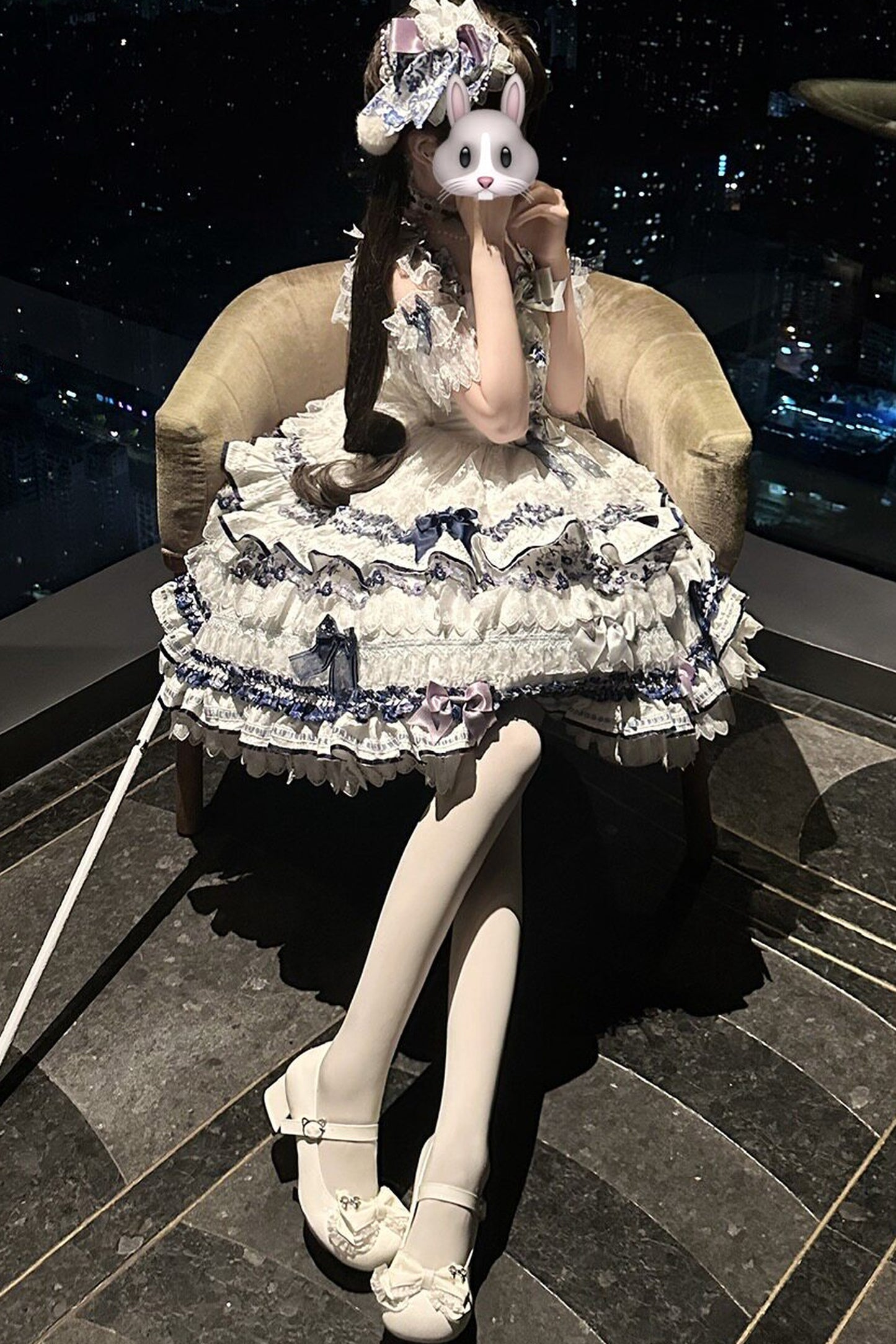 Blue Glaze Lolita Dress+Accessories