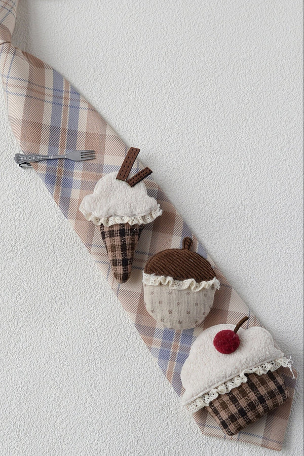Vintage Fabric Dessert Tie
