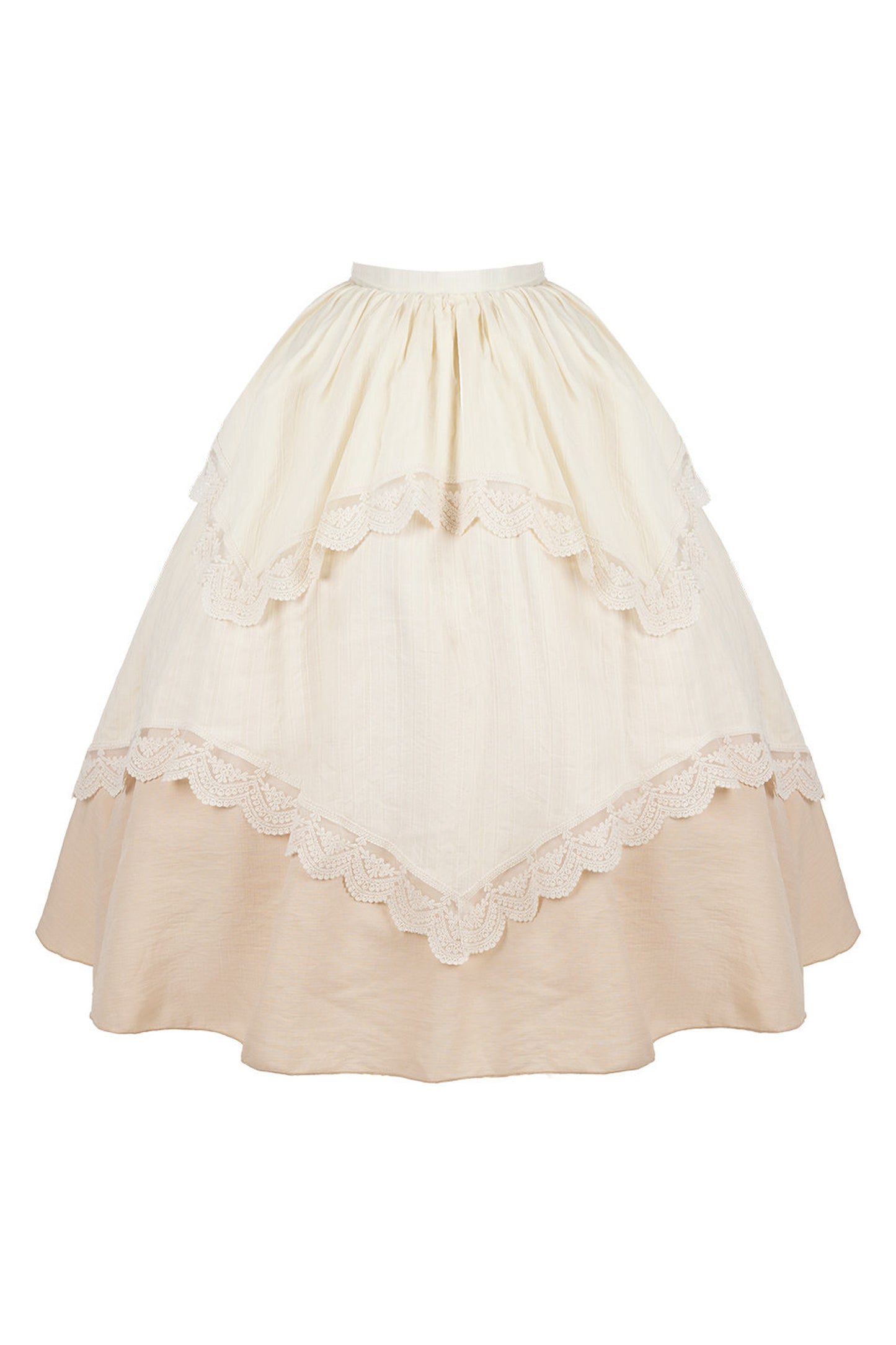 Twin Camisole And Irregular Hem Skirt Set-Up