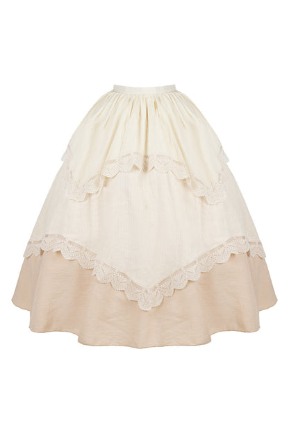 Twin Camisole And Irregular Hem Skirt Set-Up