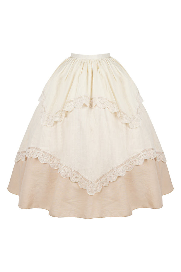 Twin Camisole And Irregular Hem Skirt Set-Up