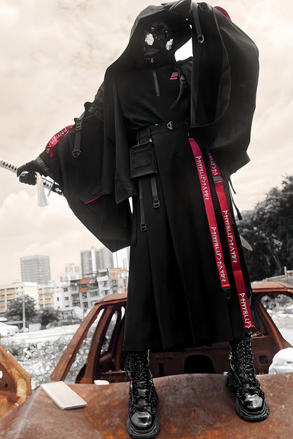 Wasteland Techwear Subculture Skirt+Pants