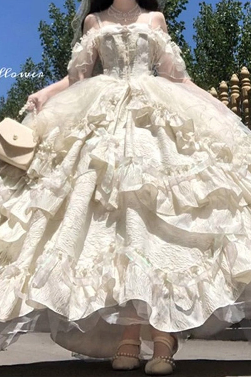 Champagne Royal Princess Lolita Dress
