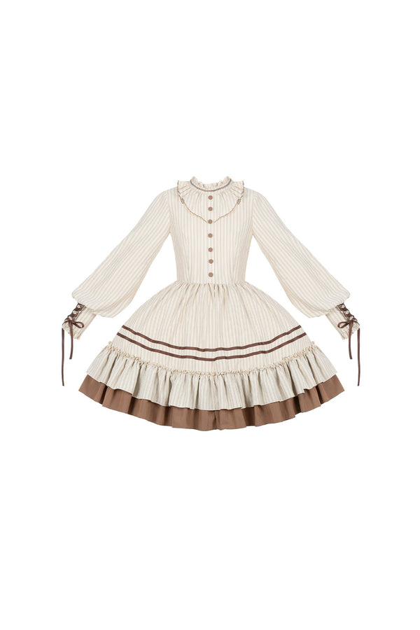 Ruffled Two-Way Wear Dress With Accessory Set