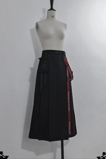 Wasteland Techwear Subculture Skirt+Pants
